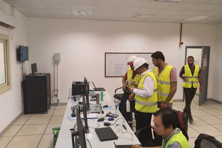 زيارة الرئيس التنفيذي لشركة موّه إلى موقع بنبان - 2