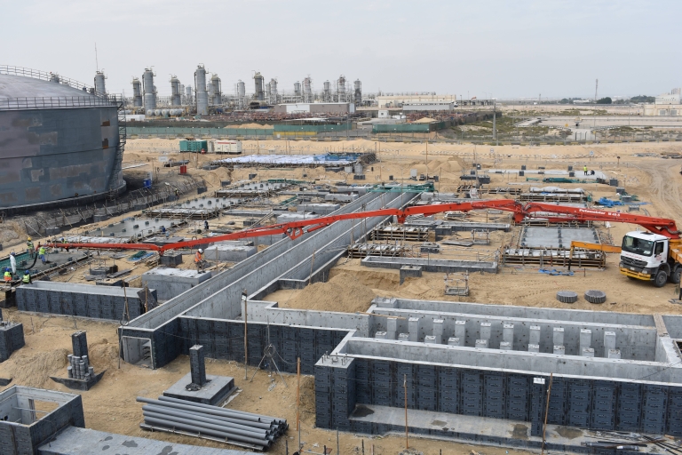 مشروع الجافورة للإنشاءات المائية الدولية